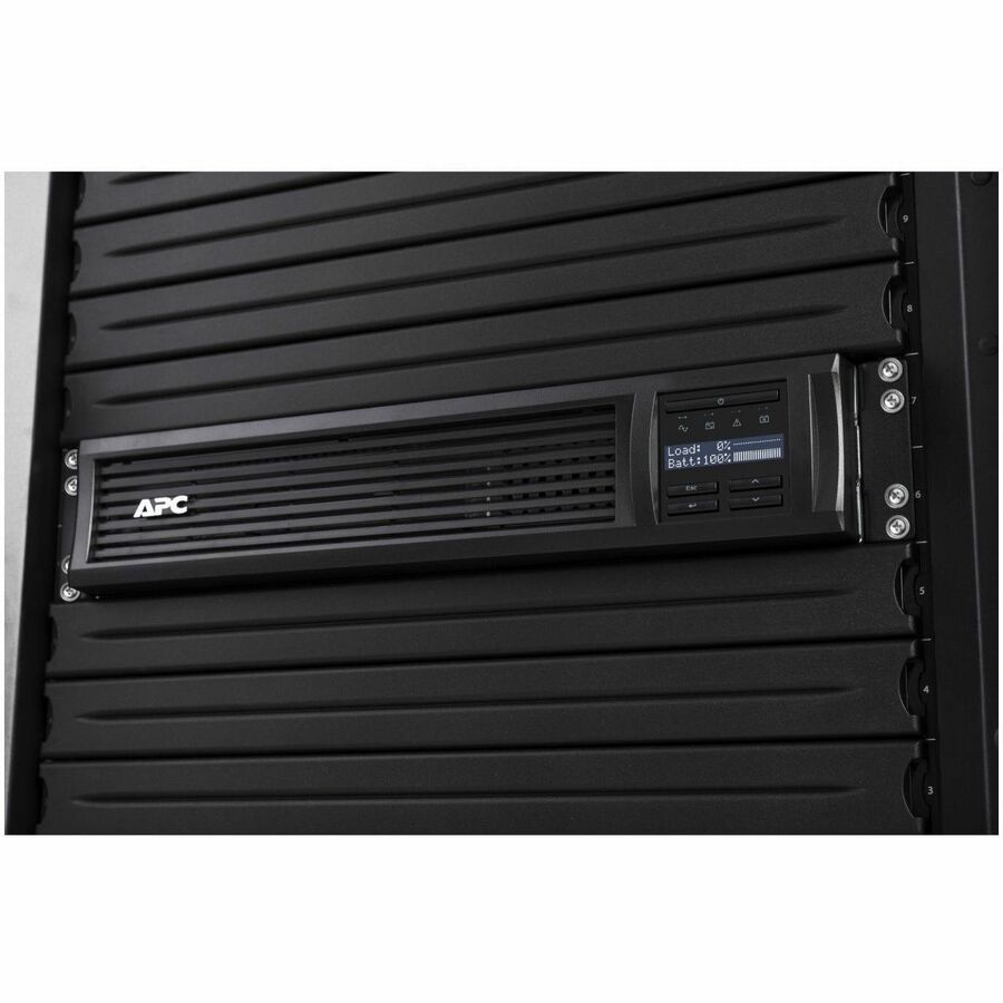 Alternate-Image2 Image for APC Smart-UPS, Line Interactive, 2200VA, Rackmount 2U, 120V, 6x NEMA 5-15R+2x NEMA 5-20R outlets, Network Card, AVR, LCD