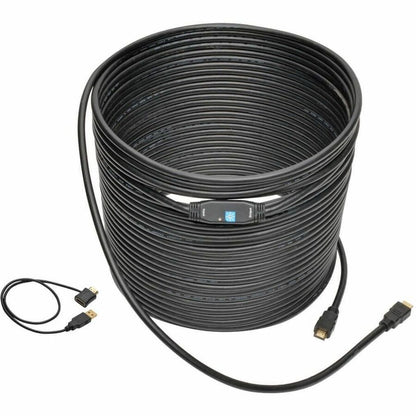 Alternate-Image5 Image for Tripp Lite by Eaton Active High-Speed HDMI Cable with Built-In Signal Booster (M/M) Black 100 ft. (30 m)
