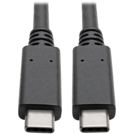 Main Image for Eaton Tripp Lite Series USB-C Cable (M/M) - USB 3.2, Gen 2 (10 Gbps), 5A (100W) Rating, Thunderbolt 3 Compatible, 3 ft. (0.91 m)