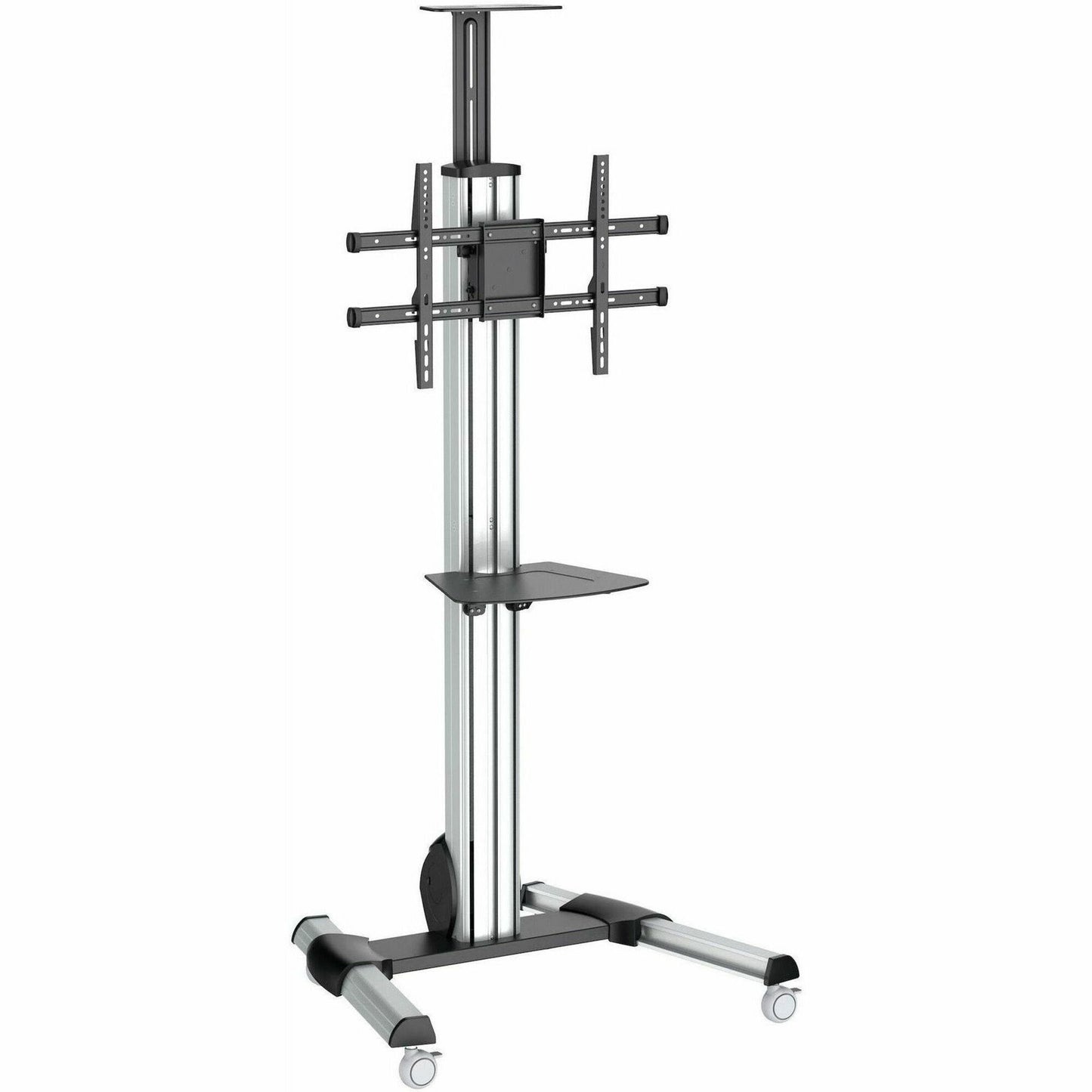 Main Image for StarTech.com TV Cart - For 32" to 75" Displays - AV Cart - Height Adjustable - Lockable Wheels - Flat Screen TV Cart - Media Cart on Wheels