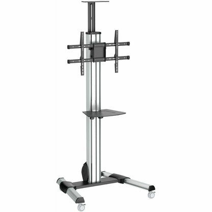 Main Image for StarTech.com TV Cart - For 32" to 75" Displays - AV Cart - Height Adjustable - Lockable Wheels - Flat Screen TV Cart - Media Cart on Wheels