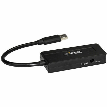 Alternate-Image1 Image for StarTech.com 4 Port USB 3.0 Hub SuperSpeed 5Gbps w/ Fast Charge - Portable USB 3.2 Gen 1 (5Gbps) Type-A Laptop/Desktop Hub - USB Bus/Self Powered
