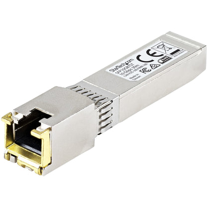 Main Image for StarTech.com MSA Uncoded SFP+ Module - 10GBASE-T - 10GE Gigabit Ethernet SFP+ SFP to RJ45 Cat6/Cat5e Transceiver Module - 30m