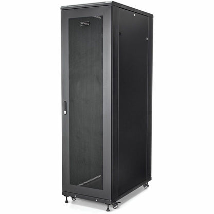 Main Image for StarTech.com 4-Post 42U Server Rack Cabinet, 19" Data Rack Cabinet for Computer / IT Equipment mount, Rack Server Cabinet with Casters