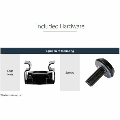 Alternate-Image6 Image for StarTech.com 2-Post 12U Heavy-Duty Wall Mount Network Rack, 19" Open Frame Server Rack with Adjustable Depth, Data Rack for IT Equipment~