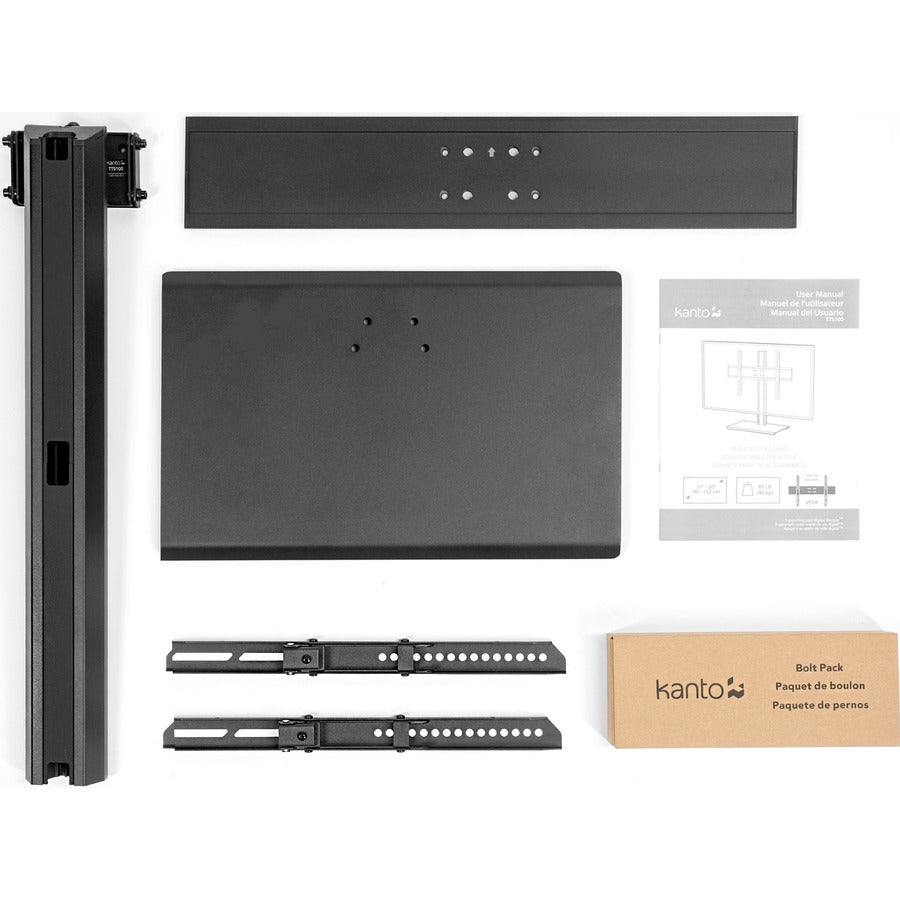 Alternate-Image2 Image for Kanto TTS100 Universal Tabletop TV Stand for 37-inch to 60-inch VESA Compatible TVs