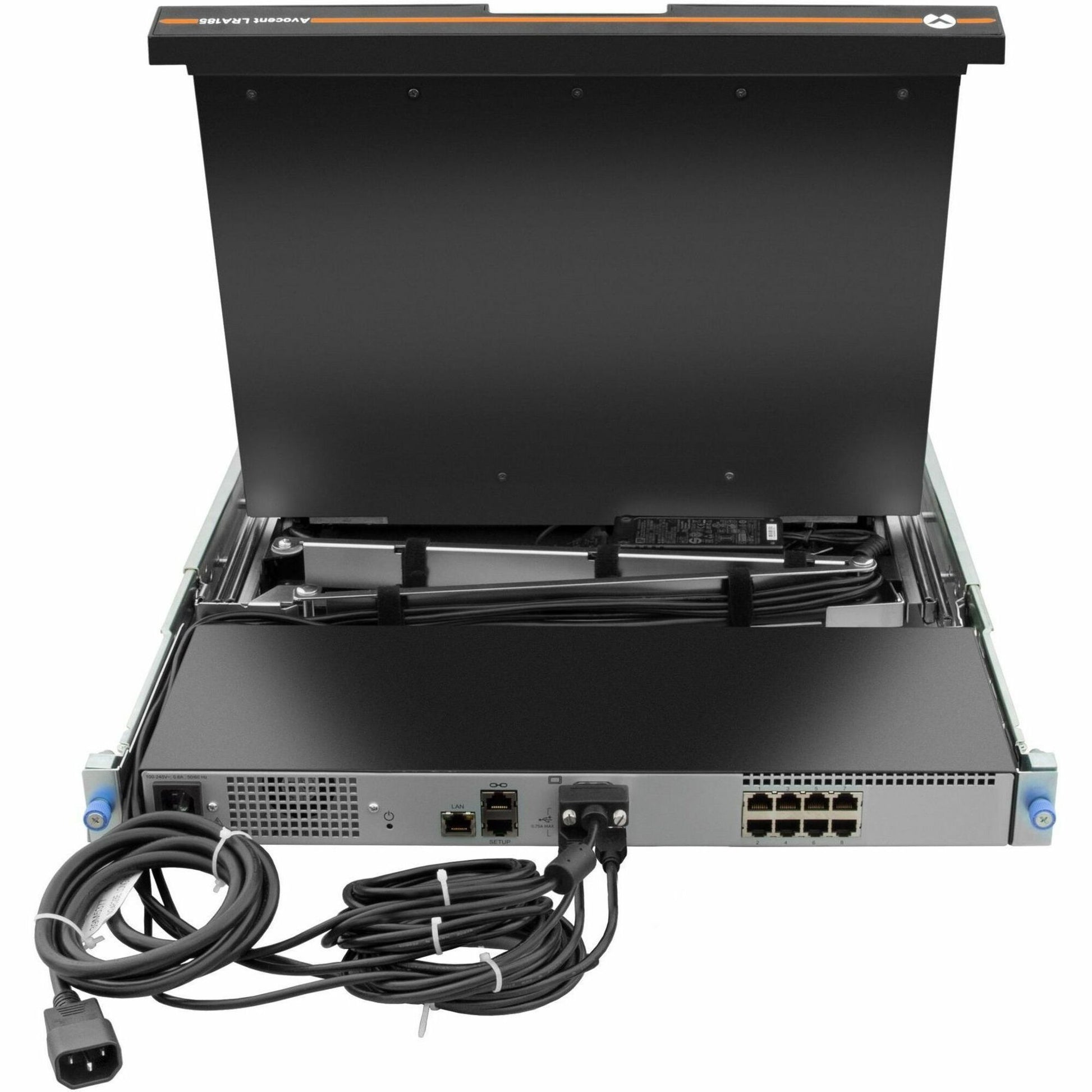 Main Image for Vertiv Avocent LRA Rack Console 18.5" LCD Widescreen,16-Port, Keyboard with Touchpad