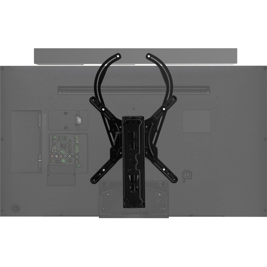 Alternate-Image1 Image for Kanto SB100 Mounting Bracket for Sound Bar Speaker, Flat Panel Display - Black
