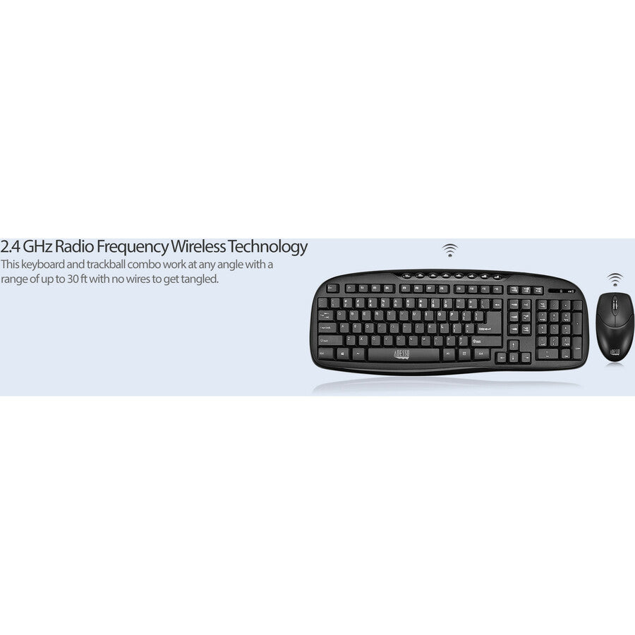 Alternate-Image7 Image for Adesso WKB-1330CB 2.4 GHz Wireless Desktop Keyboard and Mouse Combo