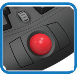 Alternate-Image6 Image for Adesso Tru-Form Media 3150 - 2.4 GHz Wireless Ergo Trackball Keyboard