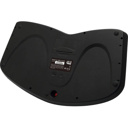 Rear Image for Adesso Tru-Form Media 3150 - 2.4 GHz Wireless Ergo Trackball Keyboard