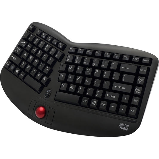 Main Image for Adesso Tru-Form Media 3150 - 2.4 GHz Wireless Ergo Trackball Keyboard