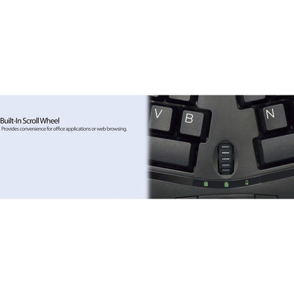 Alternate-Image10 Image for Adesso Tru-Form Media 3150 - 2.4 GHz Wireless Ergo Trackball Keyboard