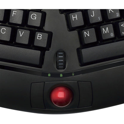 Alternate-Image3 Image for Adesso Tru-Form Media 3150 - 2.4 GHz Wireless Ergo Trackball Keyboard