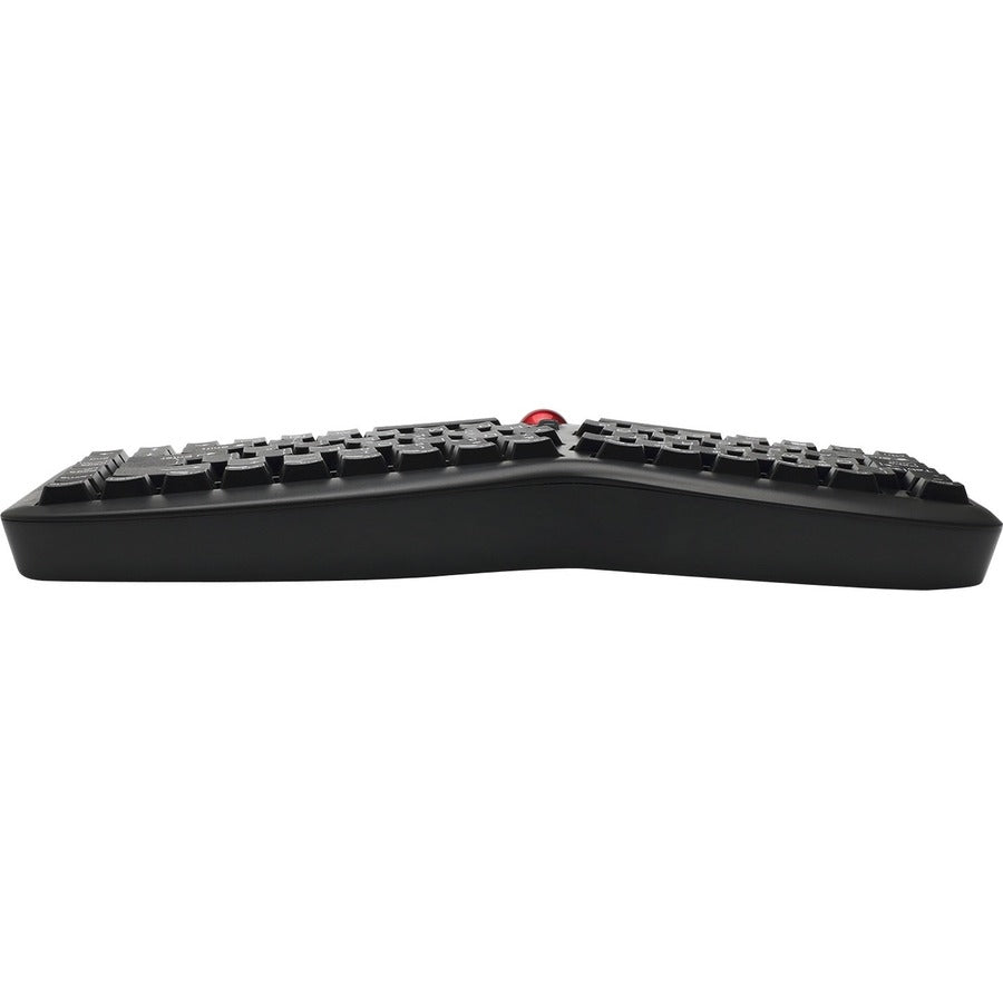Top Image for Adesso Tru-Form Media 3150 - 2.4 GHz Wireless Ergo Trackball Keyboard