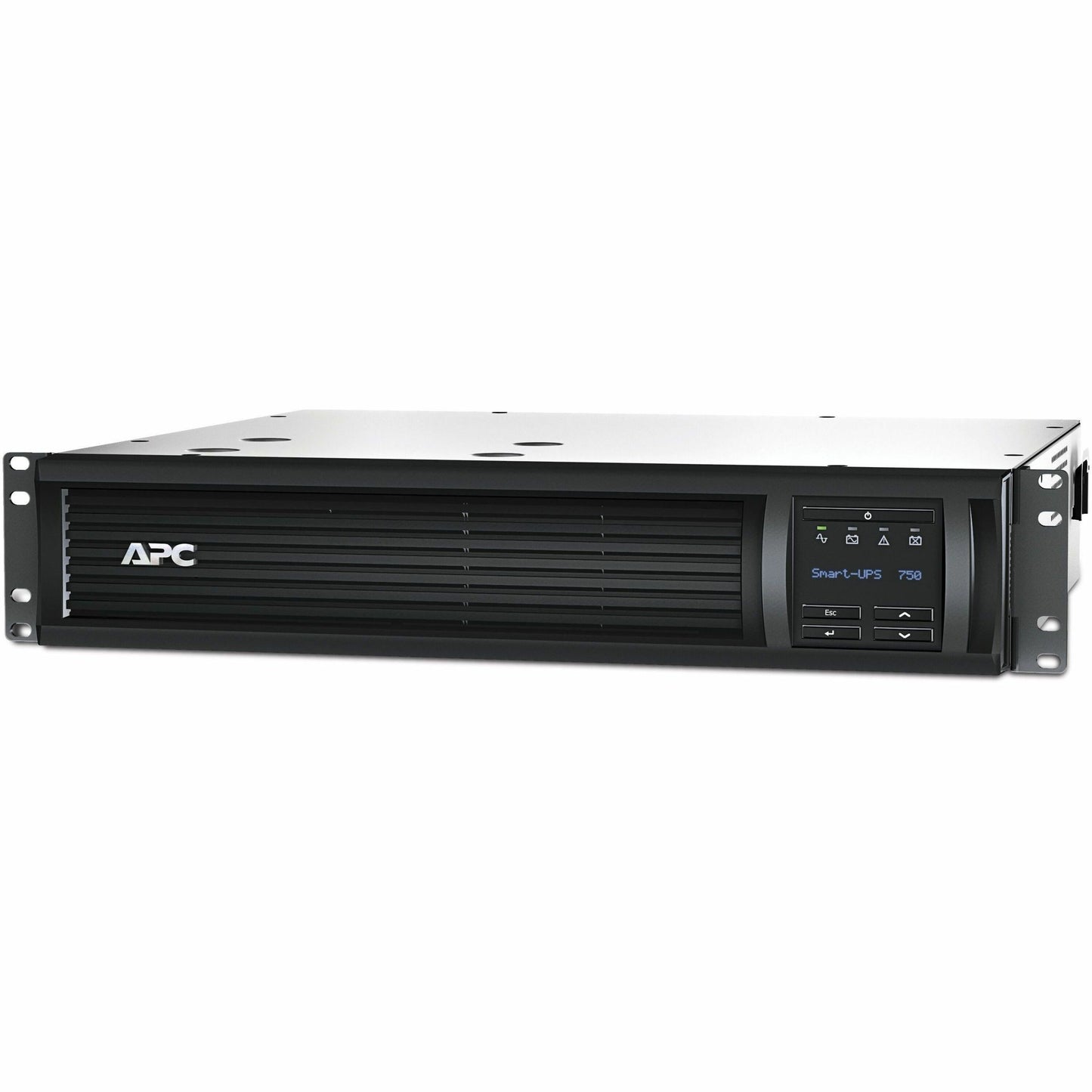 Main Image for APC Smart-UPS, Line Interactive, 750VA, Rackmount 2U, 120V, 6x NEMA 5-15R outlets, SmartConnect Port+SmartSlot, AVR, LCD