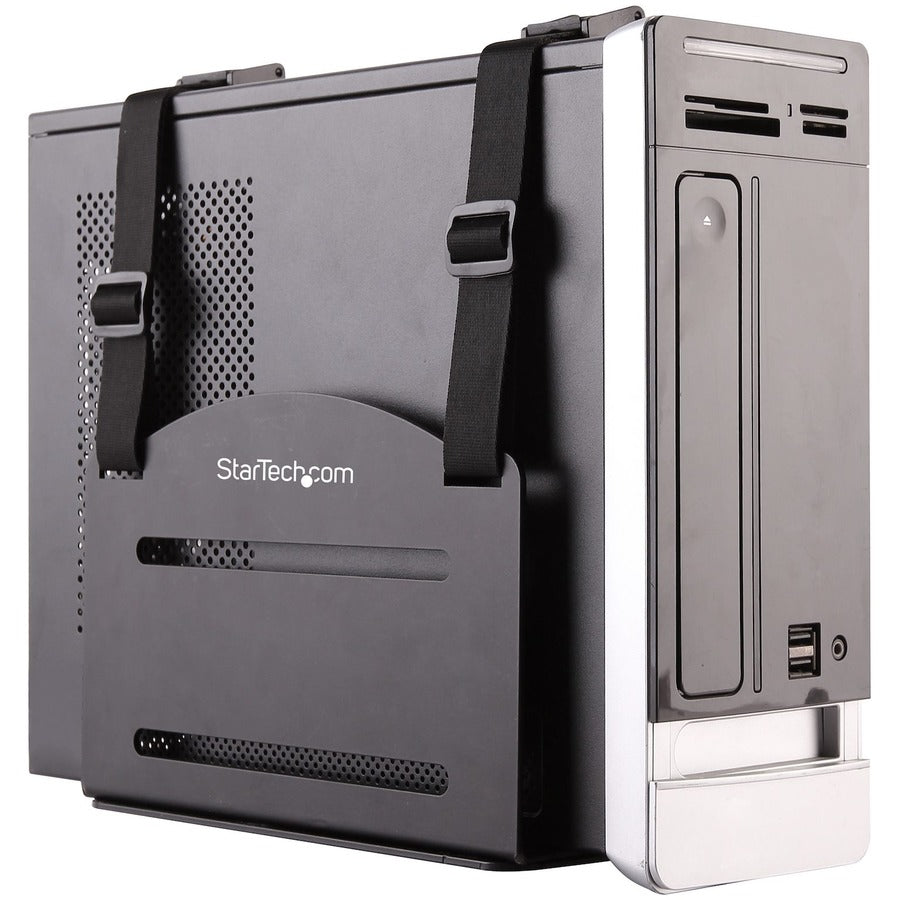 Alternate-Image2 Image for StarTech.com CPU Mount - Adjustable Computer Wall Mount - PC Wall Mount - CPU Wall Mount - Adjustable Width 4.8 to 8.3in - Heavy-duty Metal