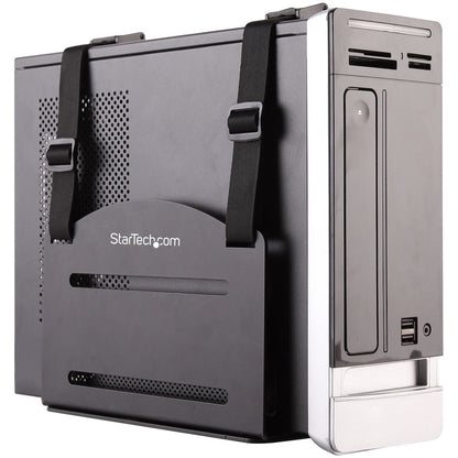 Alternate-Image2 Image for StarTech.com CPU Mount - Adjustable Computer Wall Mount - PC Wall Mount - CPU Wall Mount - Adjustable Width 4.8 to 8.3in - Heavy-duty Metal