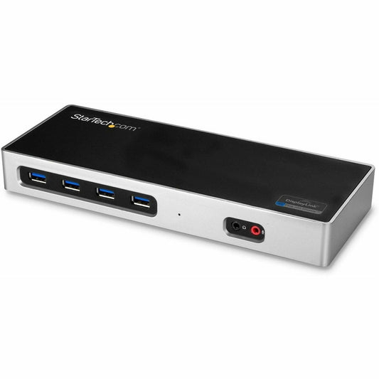 Main Image for StarTech.com USB-C / USB 3.0 Docking Station - Compatible with Windows / macOS - Supports 4K Ultra HD Dual Monitors - USB-C - Six USB Type-A Ports - DK30A2DH
