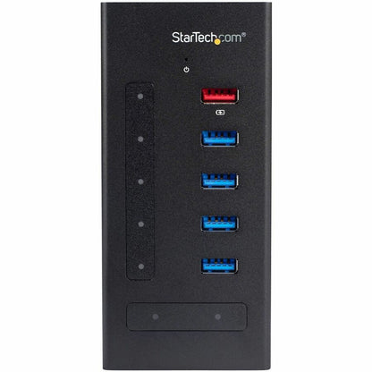 Alternate-Image2 Image for StarTech.com 7 Port USB C Hub - 2x USB-C & 5x USB-A - Mountable Metal USB 3.0 Type-C Hub - 5Gbps USB 3.2 Gen 1 - Self Powered - BC 1.2