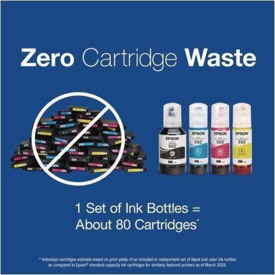 Alternate-Image4 Image for Epson Claria 502 Original Ultra High Yield Inkjet Ink Cartridge - CMYK, Black - 4 Pack