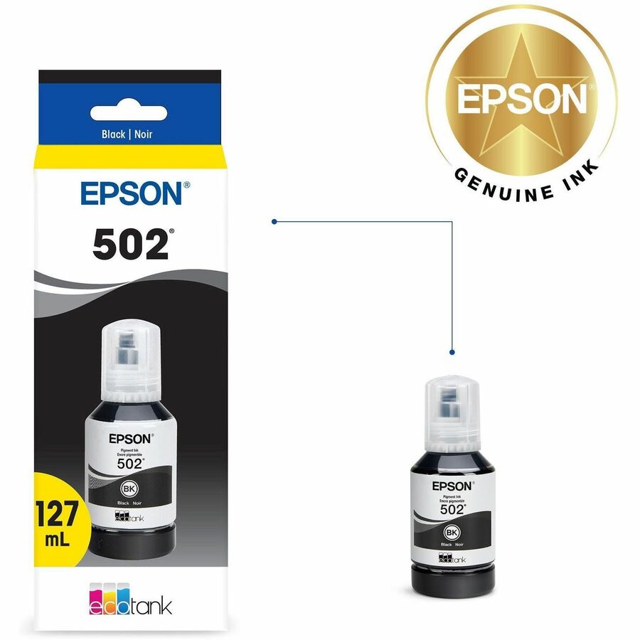 Alternate-Image2 Image for Epson T502, Black Ink Bottle