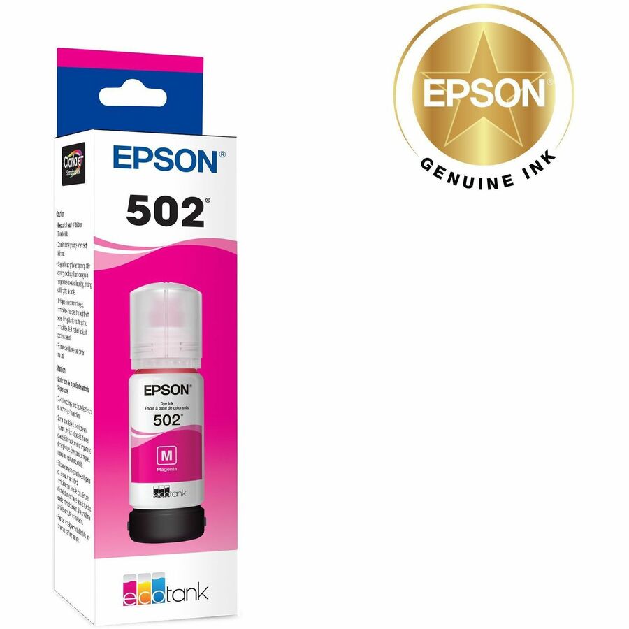 Alternate-Image1 Image for Epson T502, Magenta Ink Bottle