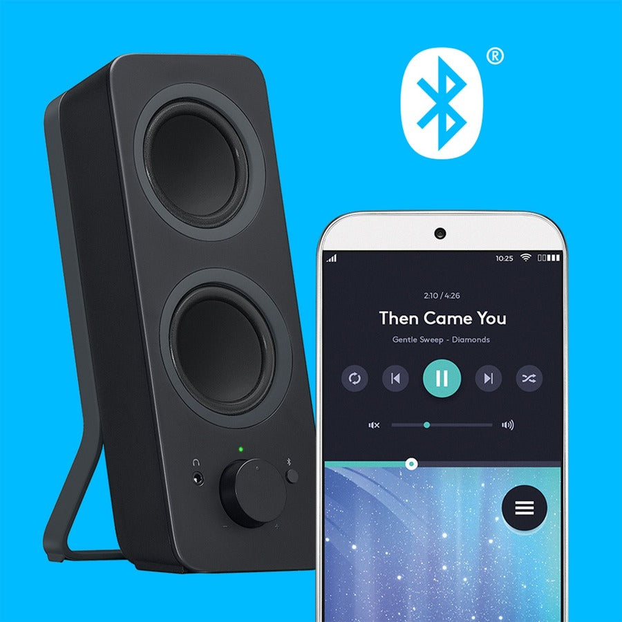 Alternate-Image2 Image for Logitech Z207 Bluetooth Speaker System - 5 W RMS - Black