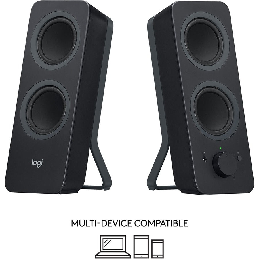 Alternate-Image4 Image for Logitech Z207 Bluetooth Speaker System - 5 W RMS - Black