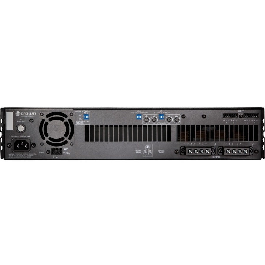 Rear Image for Crown CDi DriveCore 4|600 Amplifier - 2400 W RMS - 4 Channel