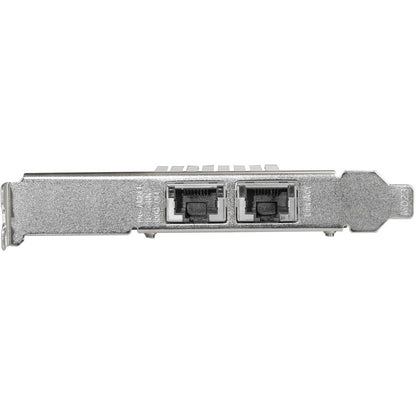 Alternate-Image1 Image for StarTech.com Dual Port 10G PCIe Network Adapter Card - Intel-X550AT 10GBASE-T PCI Express 10GbE Multi Gigabit Ethernet 5 Speed NIC 2port