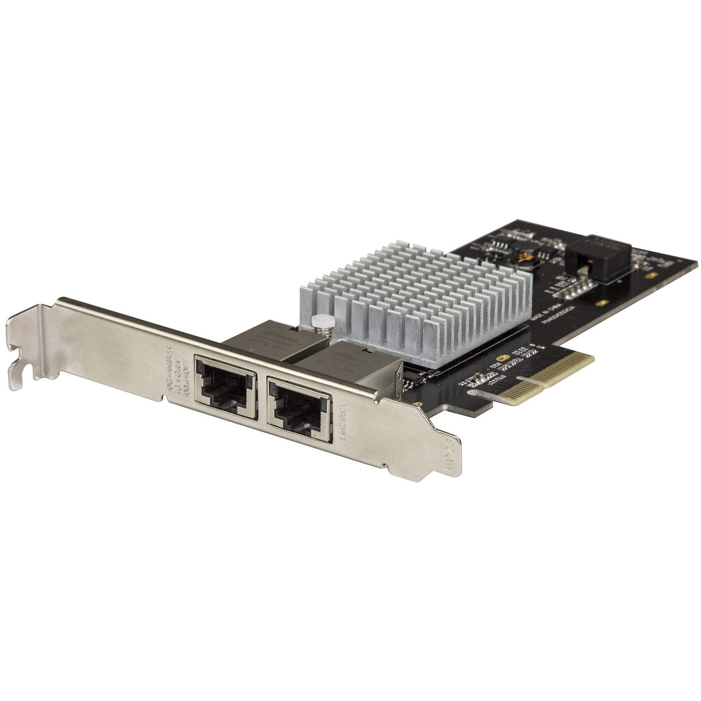 Main Image for StarTech.com Dual Port 10G PCIe Network Adapter Card - Intel-X550AT 10GBASE-T PCI Express 10GbE Multi Gigabit Ethernet 5 Speed NIC 2port