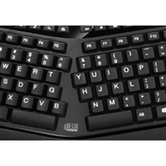 Alternate-Image10 Image for Adesso 2.4GHz Wireless Ergonomic Touchpad Keyboard