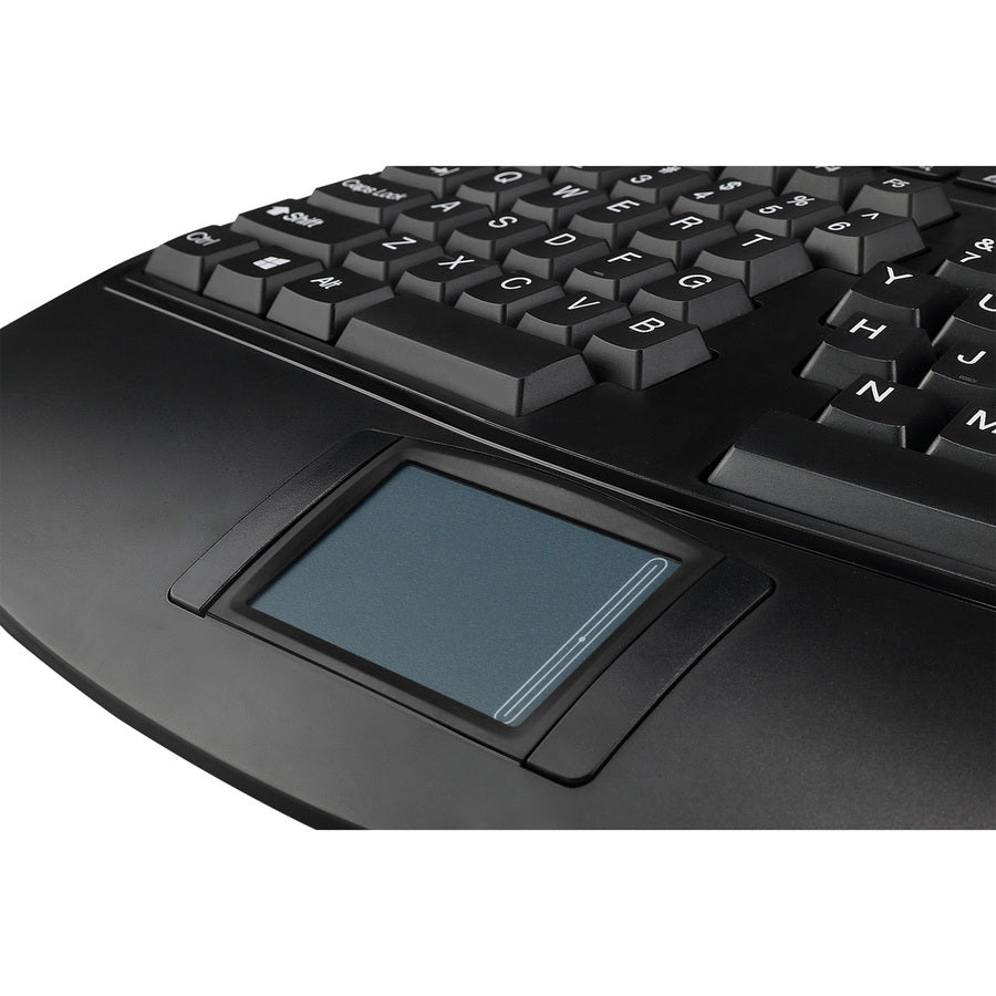 Alternate-Image9 Image for Adesso 2.4GHz Wireless Ergonomic Touchpad Keyboard