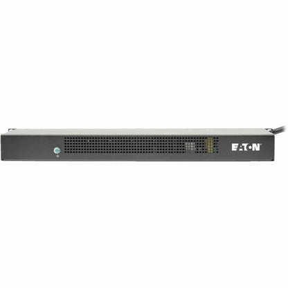 Alternate-Image1 Image for Eaton 1.9kW Single-Phase Switched PDU, LX Interface, 120V Outlets (8 5-15/20R), NEMA L5-20P/5-20P input, 12 ft. (3.66 m) Cord, 1U Rack, TAA