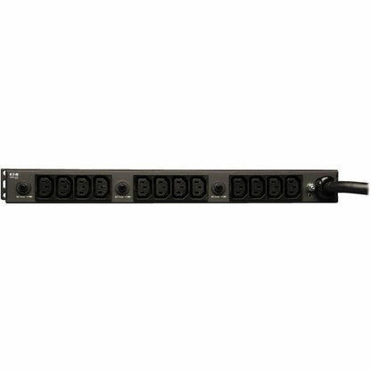 Rear Image for Eaton Tripp Lite Series 5.8kW 200-240V Single-Phase Basic PDU - 16 C13 & 4 C19 Outlets, L6-30P Input, 15 ft. (4.6 m) Cord, 1U Rack-Mount