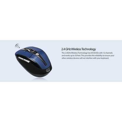 Alternate-Image8 Image for Adesso iMouse S60L - 2.4 GHz Wireless Programmable Nano Mouse