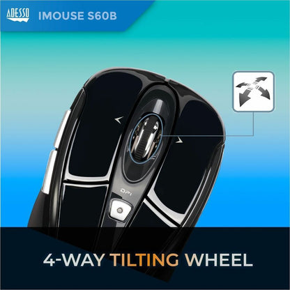 Alternate-Image2 Image for Adesso iMouse S60B 2.4 GHz Wireless Programmable Nano Mouse