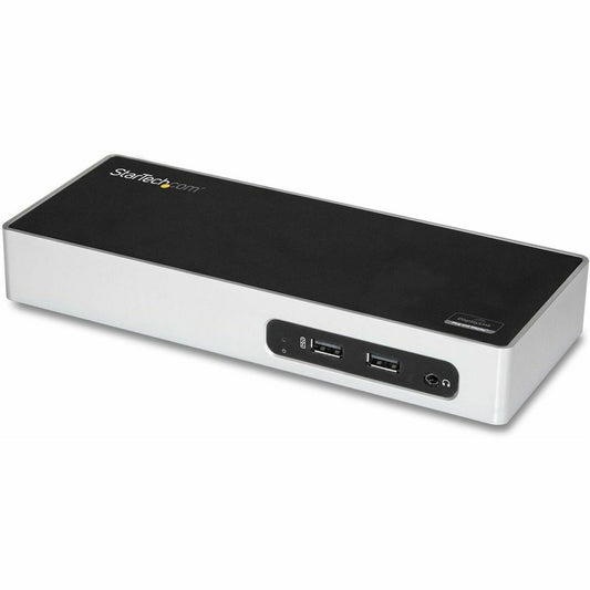 Main Image for StarTech.com USB 3.0 Docking Station - Dual Monitor Laptop Dock with HDMI & DVI/VGA - 6x USB Type-A Hub, GbE - Universal Windows & Mac