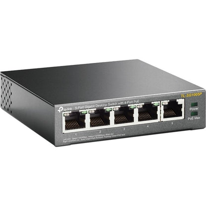 Alternate-Image1 Image for TP-Link TL-SG1005P - 5-Port Gigabit PoE Switch