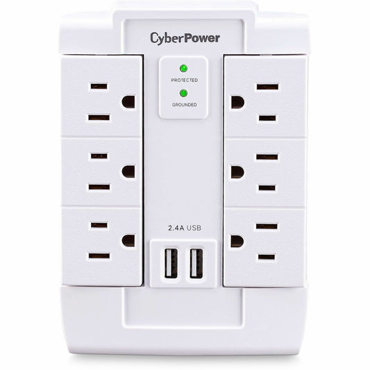 Main Image for CyberPower CSP600WSURC2 Professional 6 - Outlet Surge with 1200 J