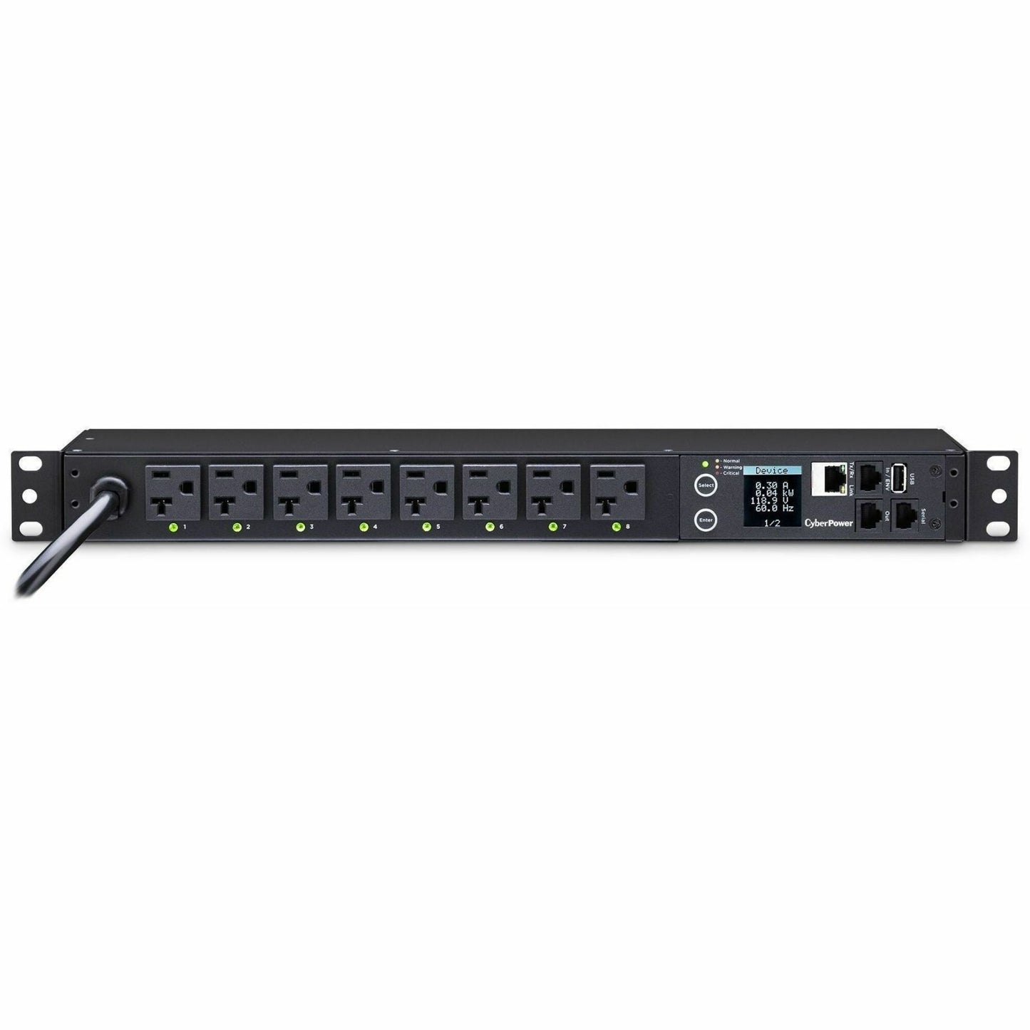 Main Image for CyberPower PDU41002 Single Phase 100 - 120 VAC 20A Switched PDU