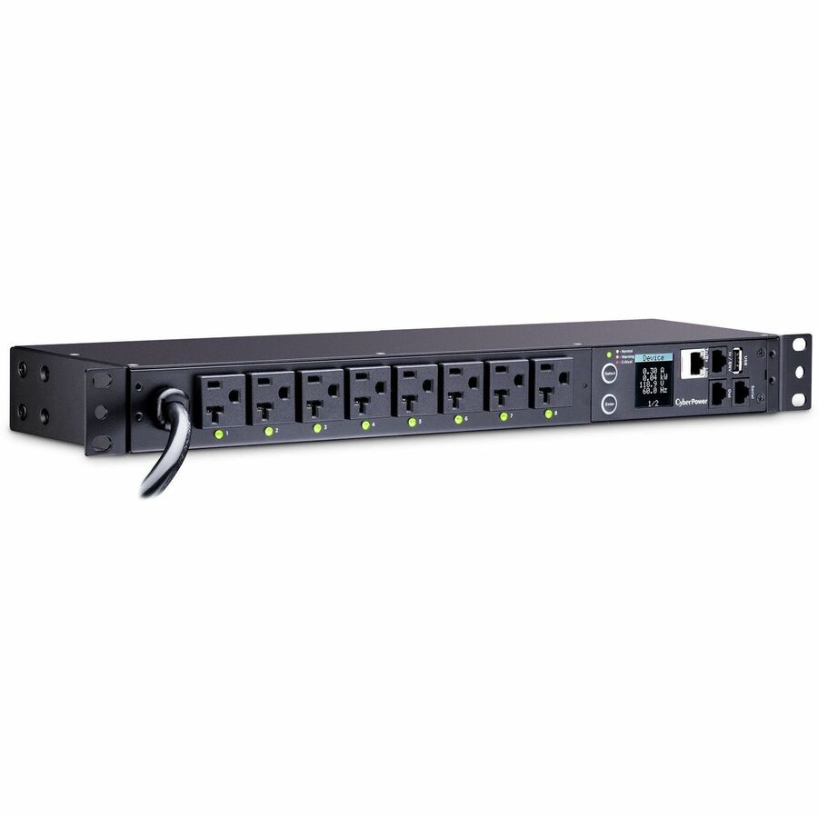 Alternate-Image5 Image for CyberPower PDU41002 Single Phase 100 - 120 VAC 20A Switched PDU