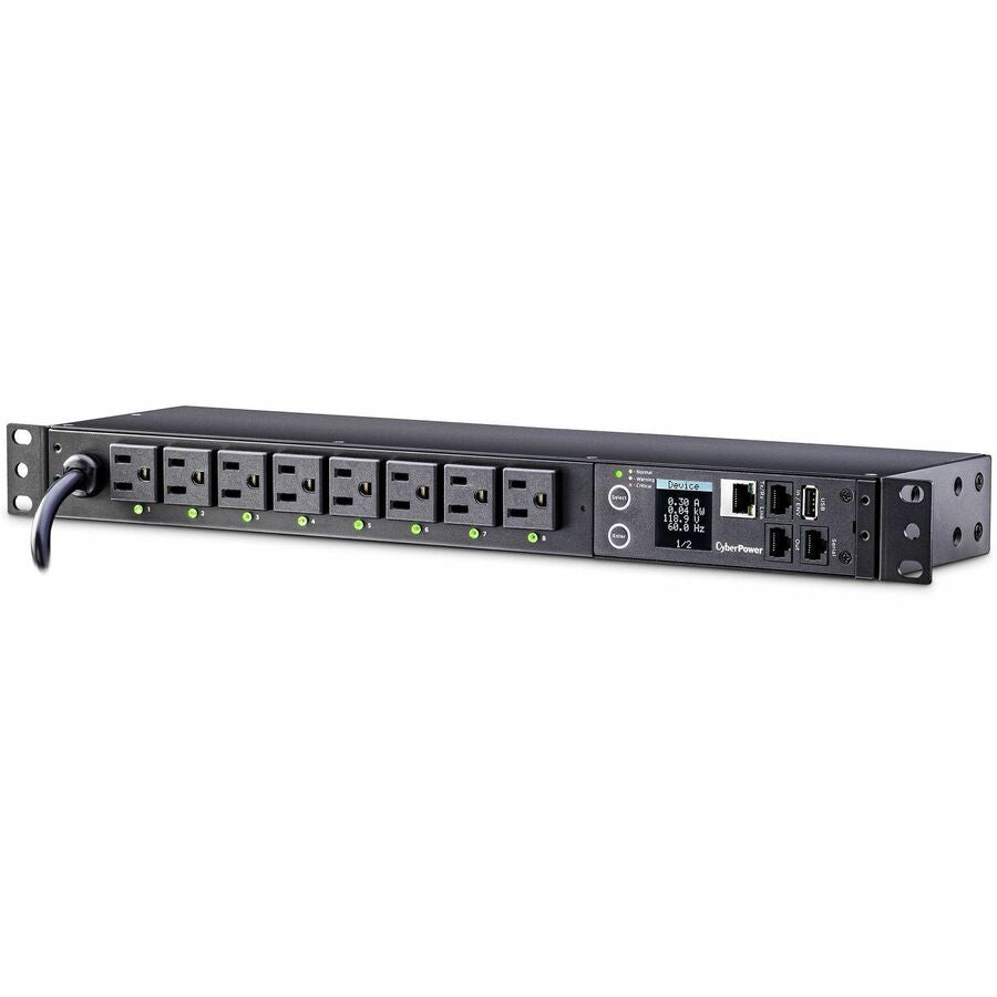 Alternate-Image4 Image for CyberPower PDU41001 Single Phase 100 - 120 VAC 15A Switched PDU