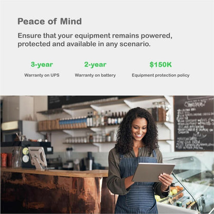 Alternate-Image8 Image for APC Smart-UPS, Line Interactive, 1500VA, Rackmount 2U, 120V, 6x NEMA 5-15R outlets, SmartConnect Port+SmartSlot, AVR, LCD