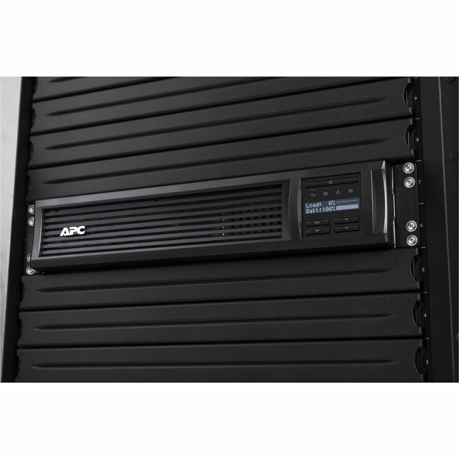 Alternate-Image2 Image for APC Smart-UPS, Line Interactive, 1500VA, Rackmount 2U, 120V, 6x NEMA 5-15R outlets, SmartConnect Port+SmartSlot, AVR, LCD