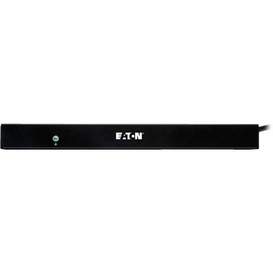 Alternate-Image1 Image for Eaton 1.4kW Single-Phase Switched PDU, LX Interface, 120V Outlets (8 5-15R), NEMA 5-15P, 12 ft. (3.66 m) Cord, 1U Rack, TAA