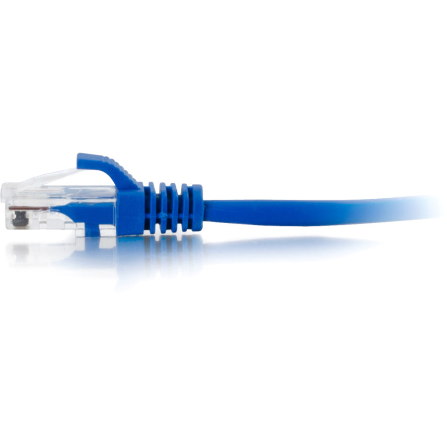 Alternate-Image1 Image for C2G-100ft Cat5e Snagless Unshielded (UTP) Network Patch Cable - Blue