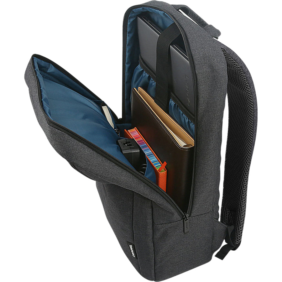 Alternate-Image1 Image for Lenovo B210 Carrying Case (Backpack) for 15.6" Notebook - Black