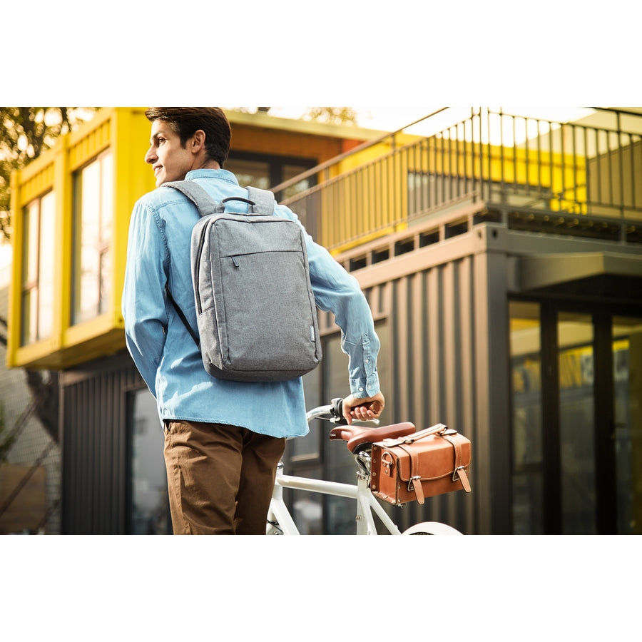 Life-Style Image for Lenovo B210 Carrying Case (Backpack) for 15.6" Notebook - Gray